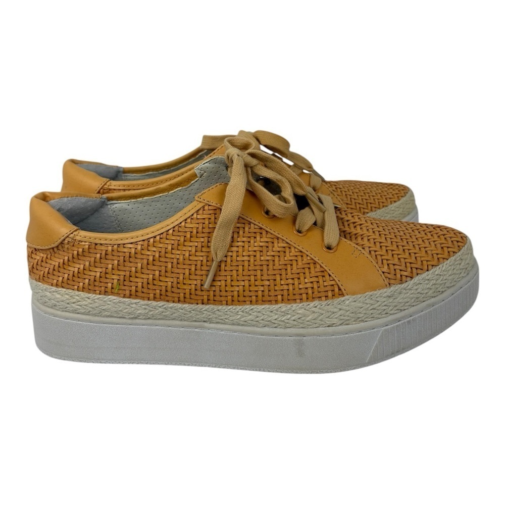 Franco Sarto Myria Platform Woven Sneakers – Size 9M - Picture 4 of 7
